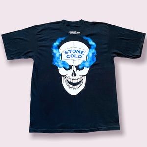 2002 STONE COLD STEVE AUSTIN “WHAT?” WWF TEE